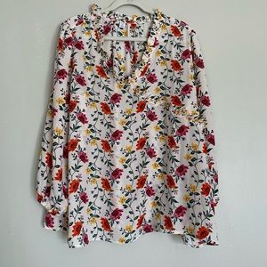 Floral Old Navy Blouse